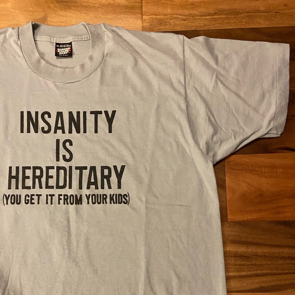 1989 True Vintage Screen Stars Insanity T